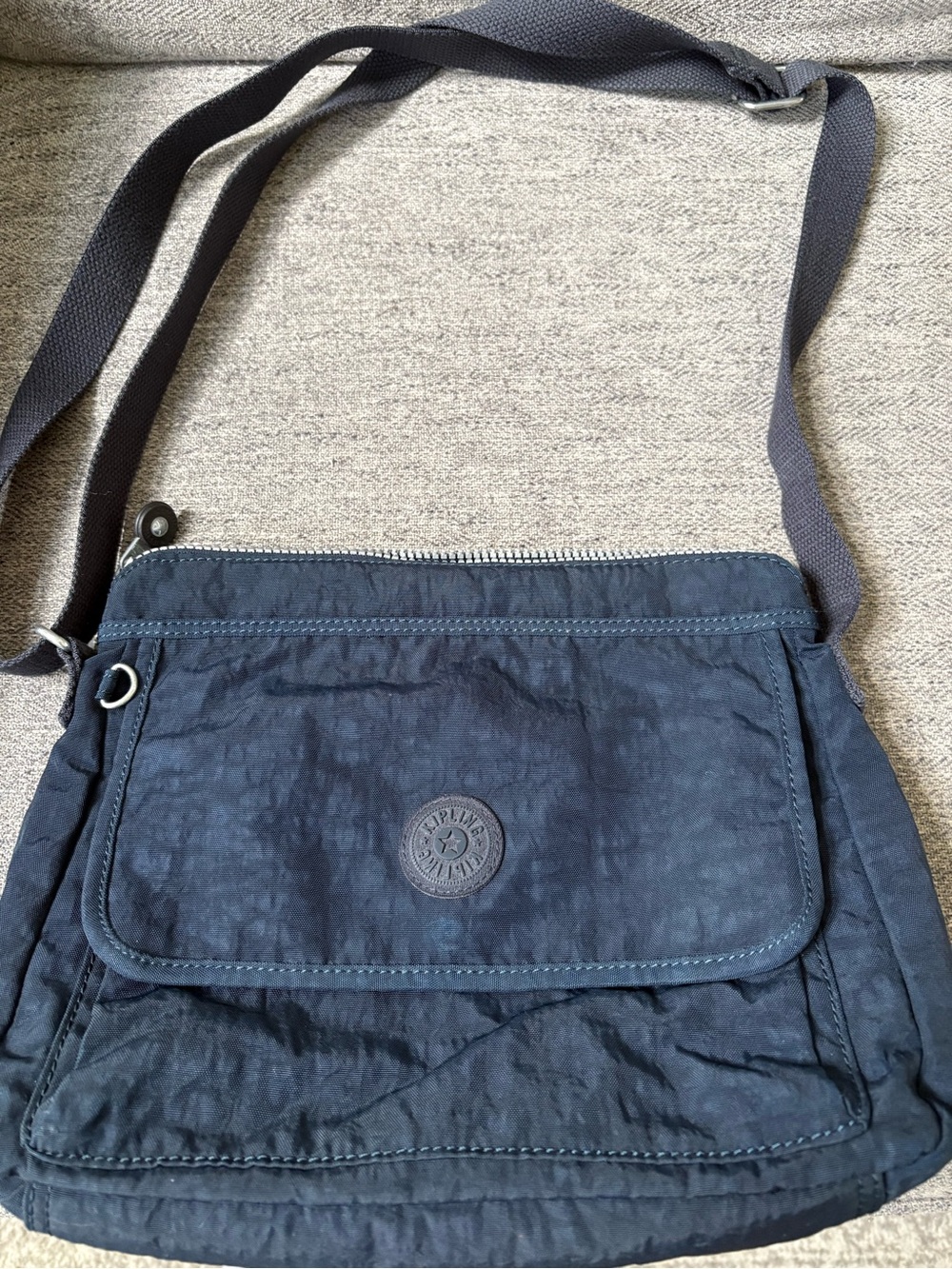 Kipling Navy Crossbody Shoulder Bag - Casual Everyday  Bag